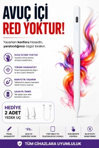 TÜM CİHAZLARA UYUMLU AKILLI STYLUS KALEM