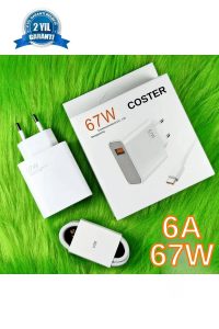 67 Watt Hızlı Çift HIZLI Şarj Seti (Type-A) Android Uyumlu