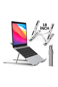 Alüminyum Ayarlı Laptop Macbook Uyumlu Notebook Yükseltici Stand