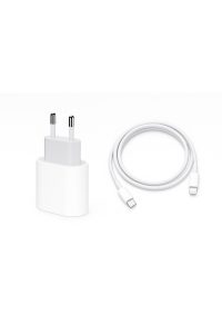 iPhone Uyumlu 20W Hızlı Şarj Adaptörü + Lightning Kablo (Tüm Modeller)