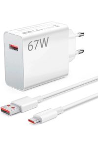 XIaomI Redmi Note 9 10 11 12 13 Pro Uyumlu 67 Watt Hızlı Turbo Şarj Seti Kafa Kablo