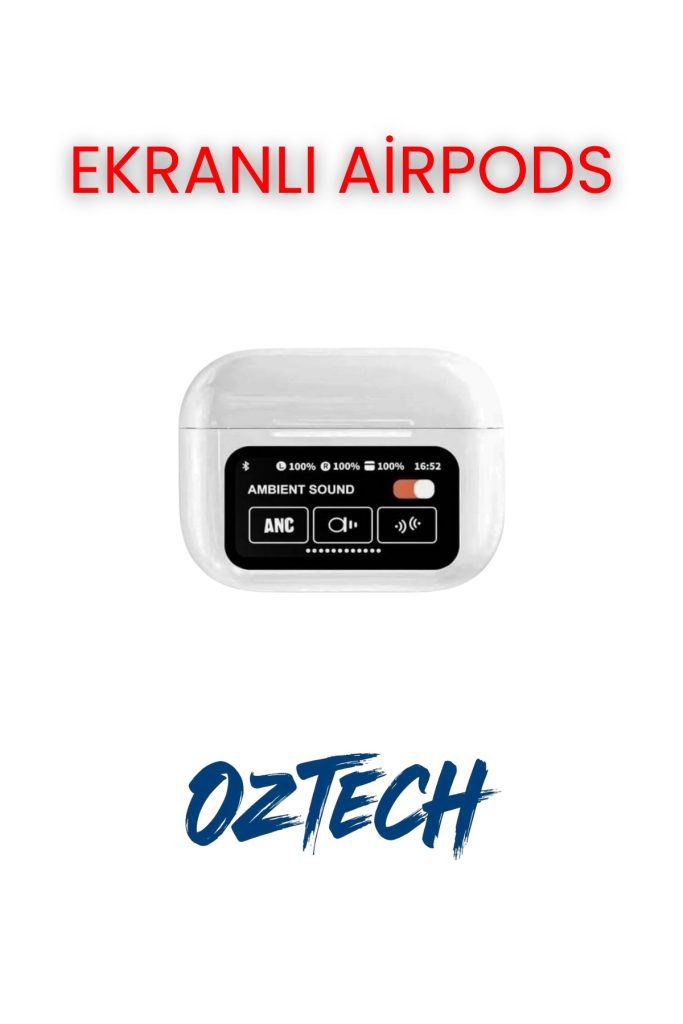 Dokunmatik Ekranlı İphone ve Android Tüm Telefonlara Uyumlu Bluetooth Kulaklık