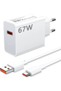 Xiaomi Redmi Note 13 Pro 67 Wolt  Hızlı Şarj Aleti Cihazı Kablo Adaptörü Set Type-C To Usb