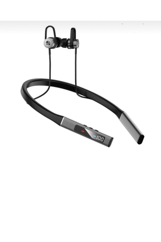 100 Saat Sporcu Bluetooth Kulaklık Lcd Şarj Göstergeli Boyun Bantlı Kulaklık