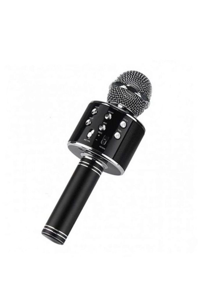 Karaoke Bluetooth Mikrofon Wster Ws-858 Usb Ses Değiştir